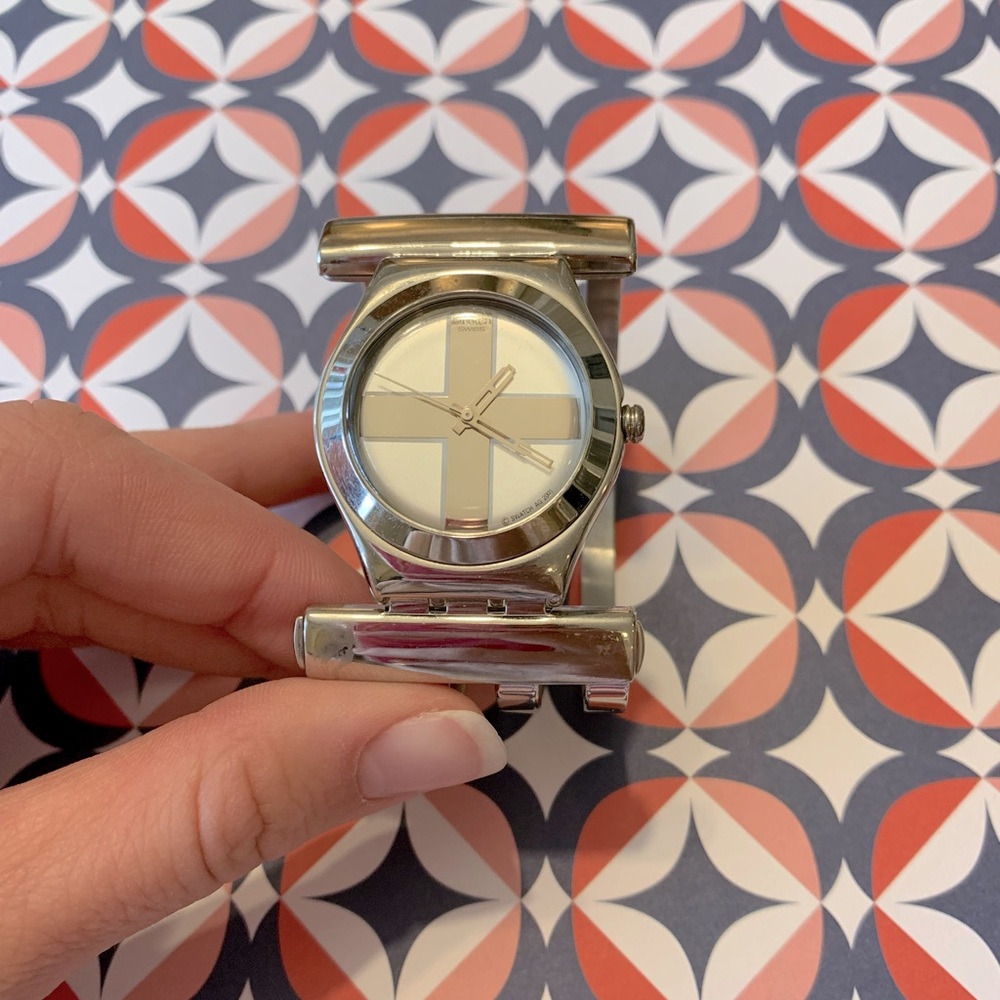 Silver watch